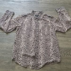 Leopard blouse